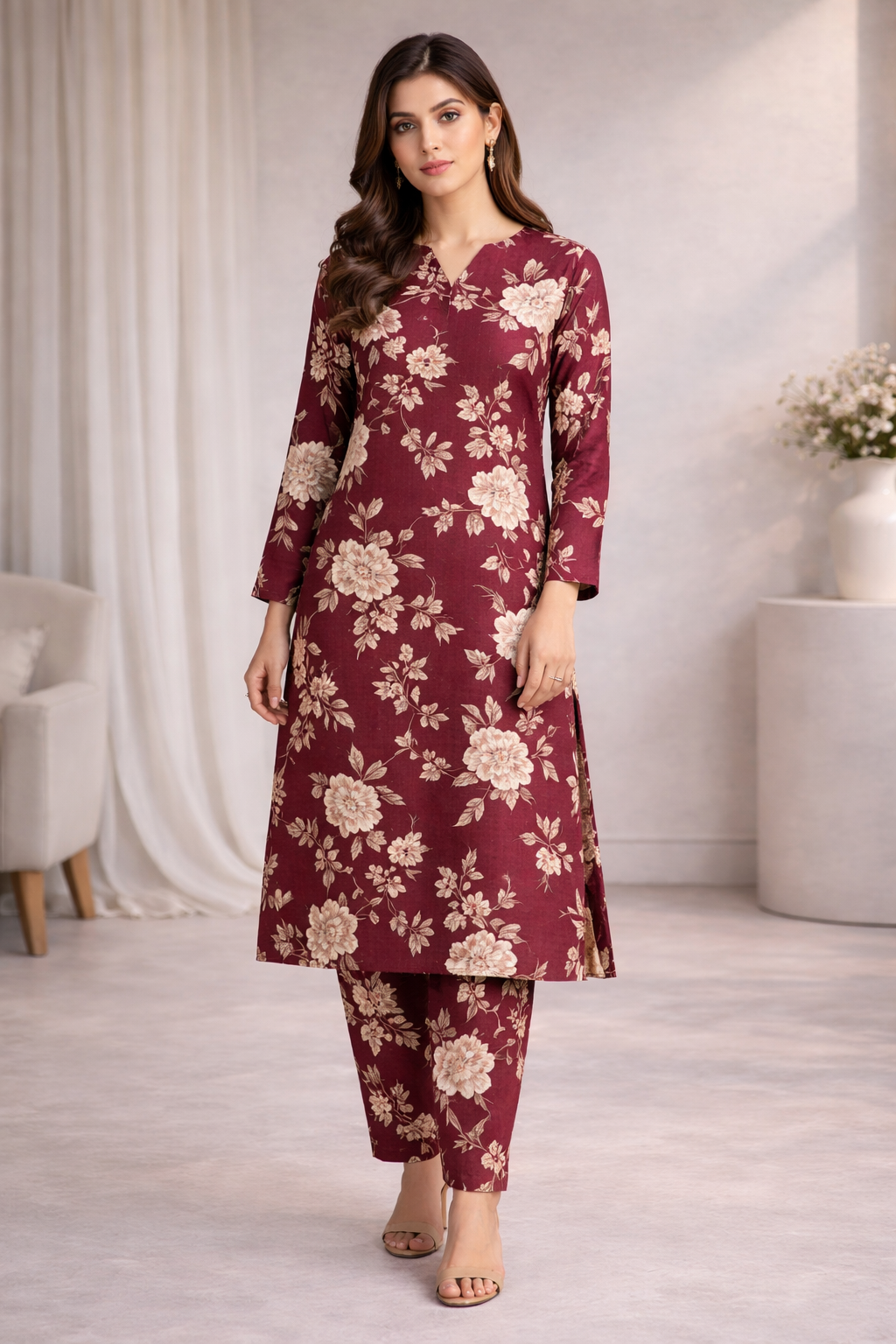 STITCHED 2 PC SUIT