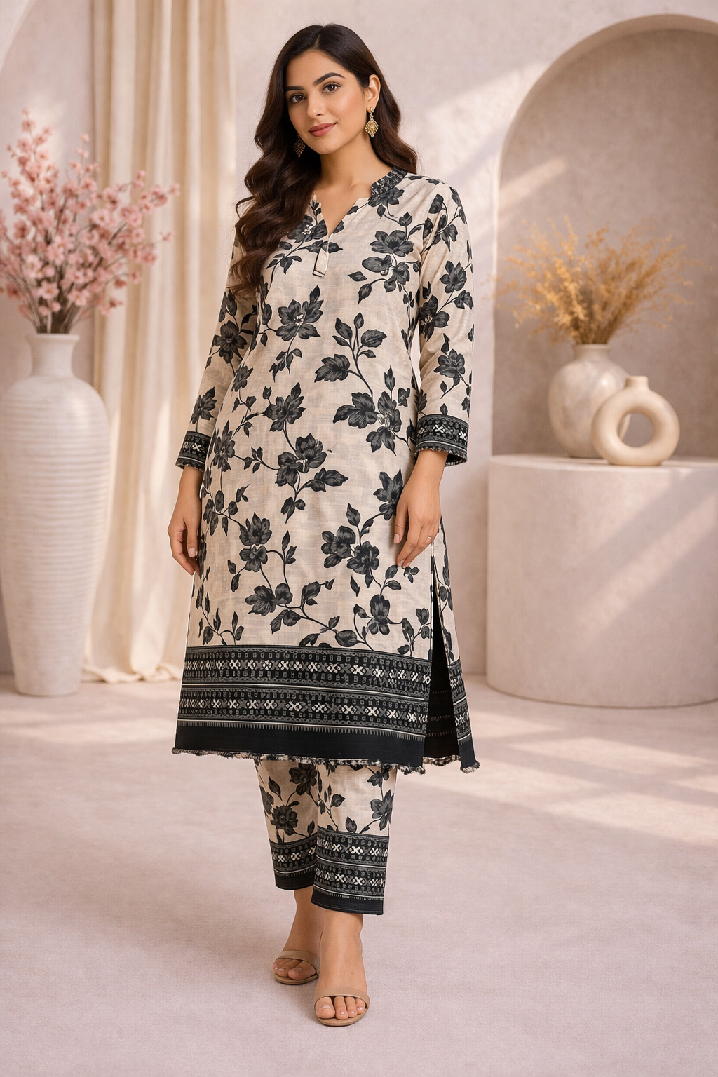 STITCHED 2 PC SUIT