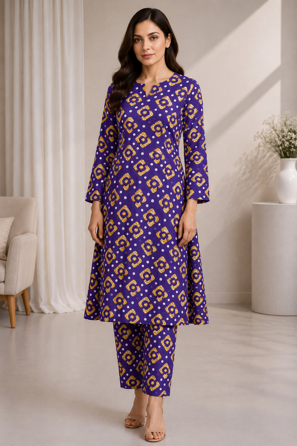 GIRLS STITCHED 2 PC SUIT - D5